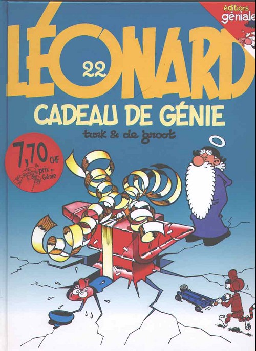 Couverture de l'album Léonard Tome 22 Cadeau de génie