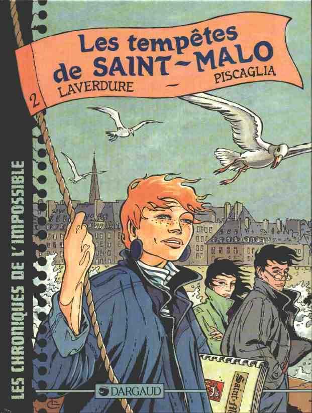 Couverture de l'album Les Chroniques de l'impossible Tome 2 Les tempêtes de Saint-Malo