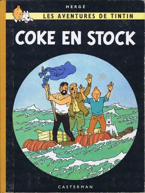 Couverture de l'album Tintin Tome 19 Coke en stock