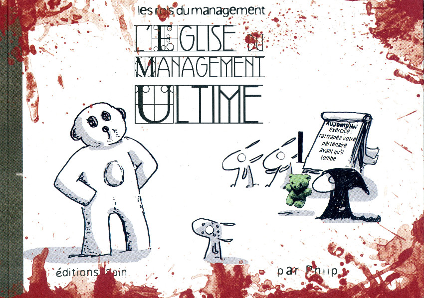 Couverture de l'album Les Lapins de bureau Tome 4 L'église du Management Ultime