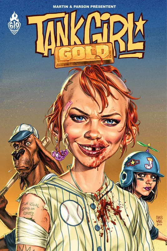 Couverture de l'album Tank Girl Tome 10 Gold