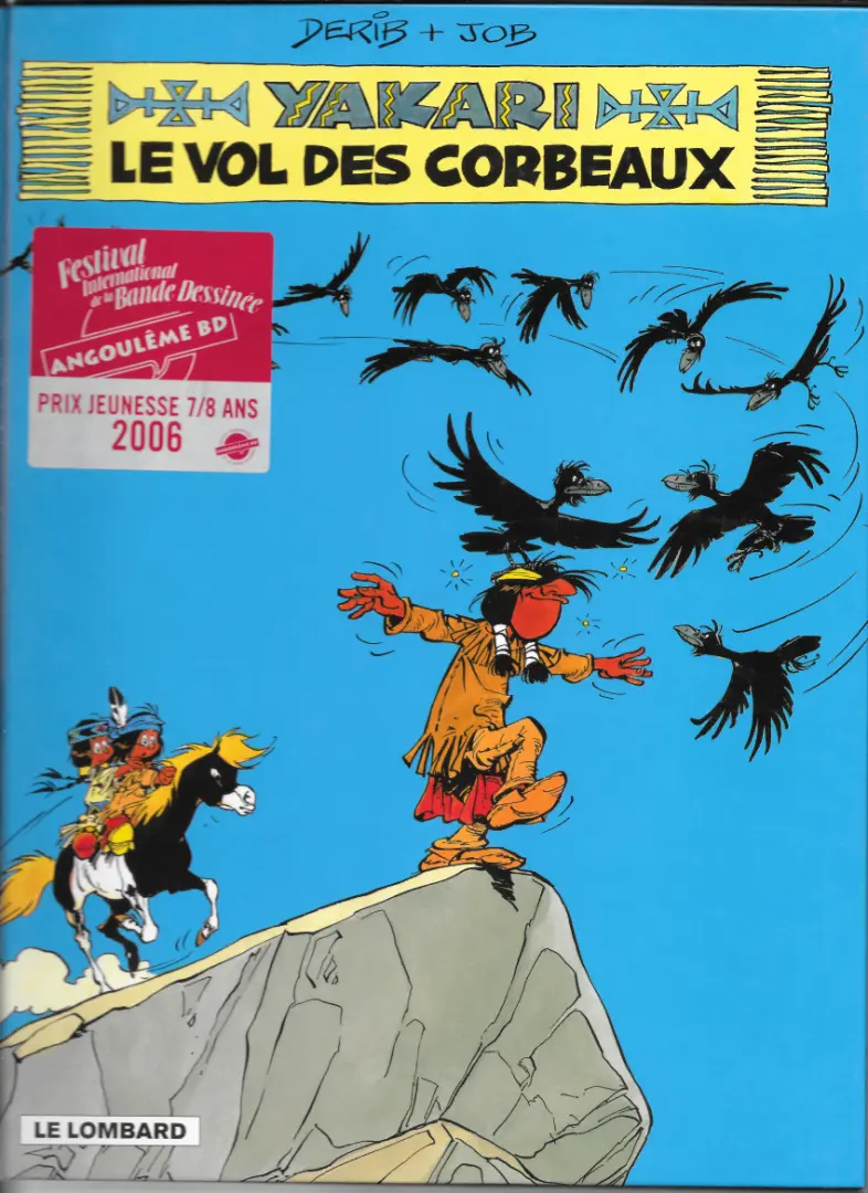 Couverture de l'album Yakari Tome 14 Le vol des corbeaux