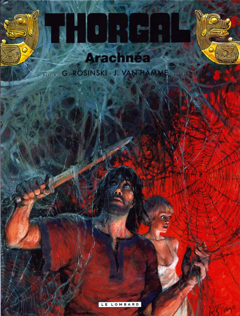 Couverture de l'album Thorgal Tome 24 Arachnéa