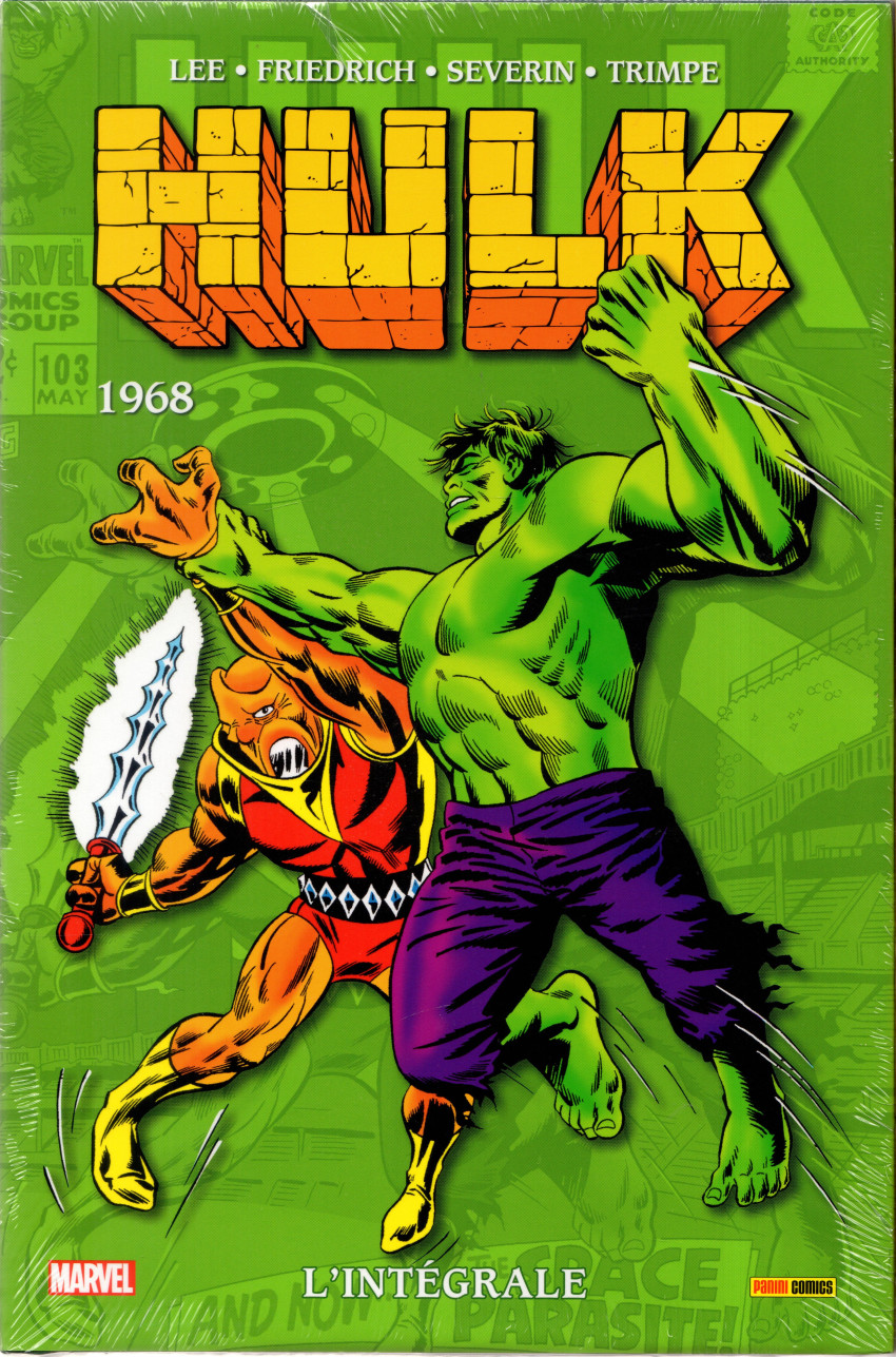 Couverture de l'album Hulk - L'Intégrale Volume 14 1968