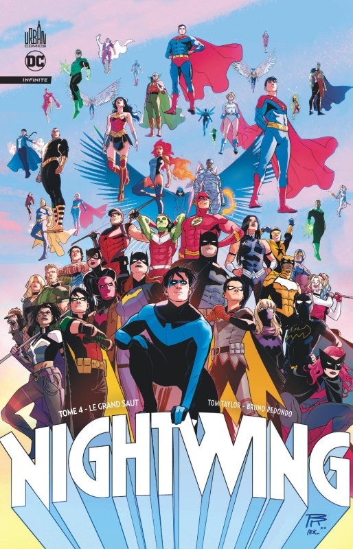Couverture de l'album Nightwing Tome 4 Le grand saut