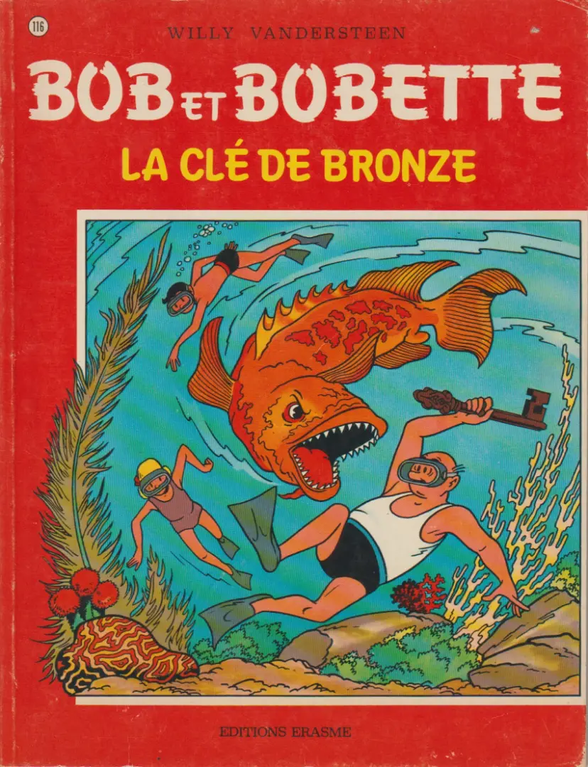 Couverture de l'album Bob et Bobette Tome 116 la clé de bronze