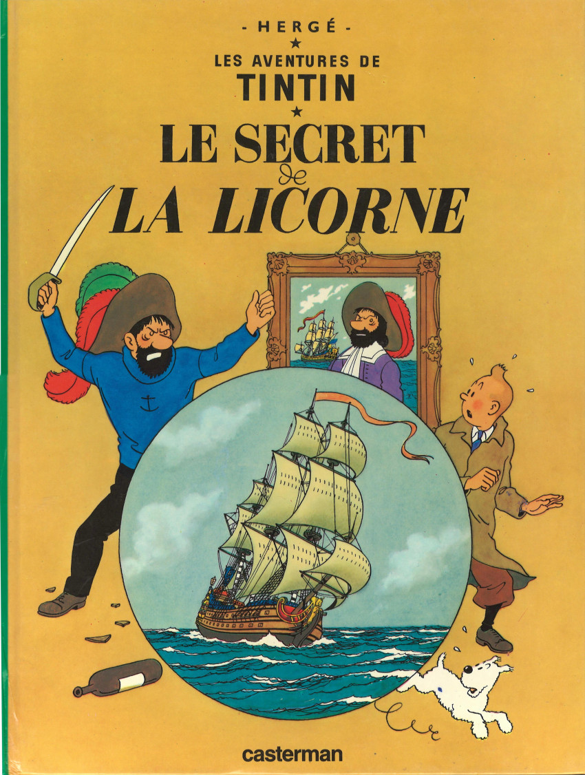 Couverture de l'album Tintin Tome 11 Le Secret de la Licorne