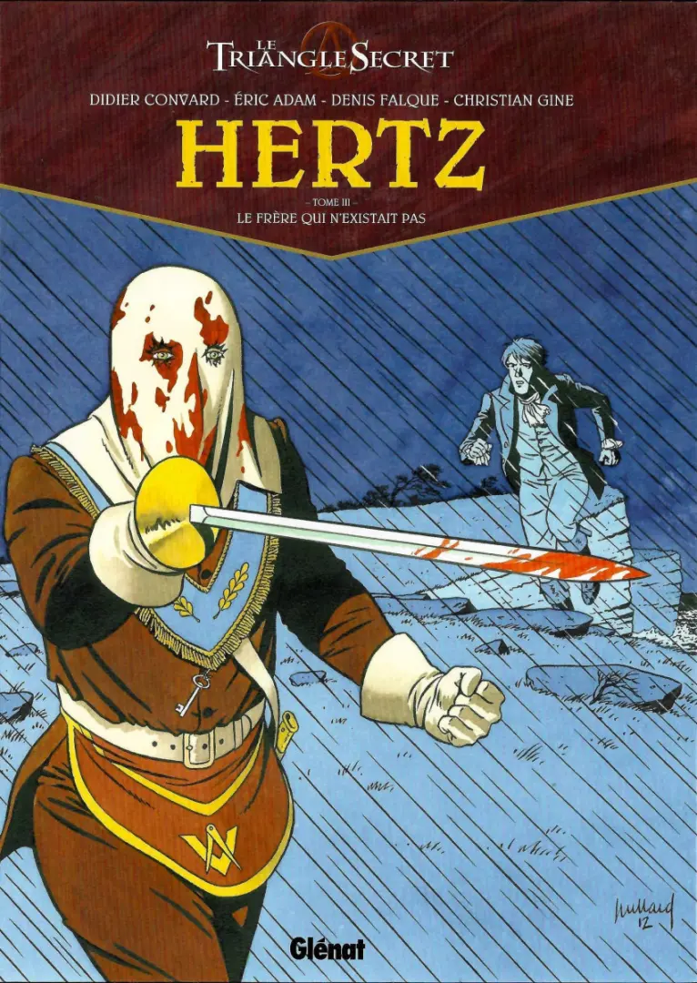 Couverture de l'album Le Triangle secret - Hertz Tome 3 Le frère qui n'existait pas