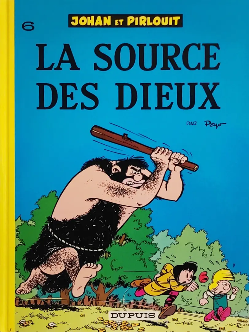 Couverture de l'album Johan et Pirlouit Tome 6 La source des dieux