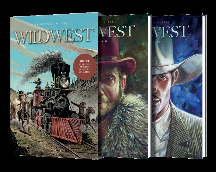 Couverture de l'album Wild West Scalps en série / La boue et le sang