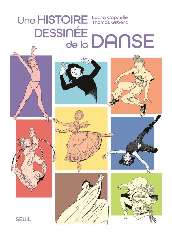 Couverture de l'album Une histoire dessinée de la danse