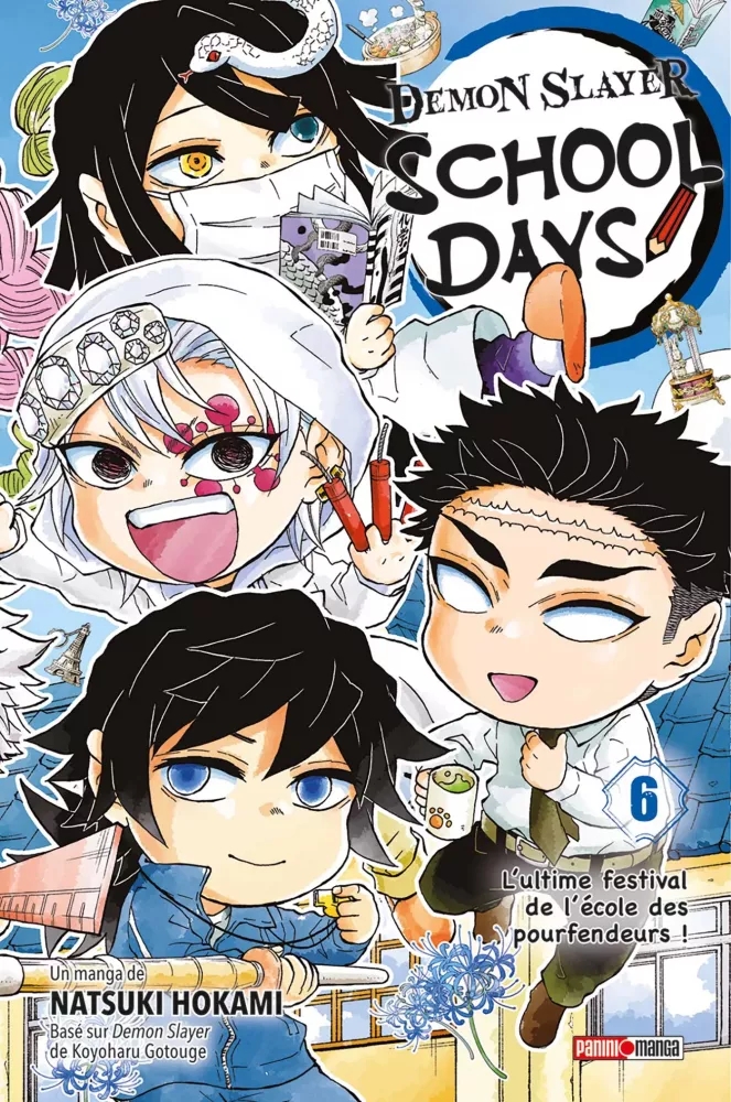 Couverture de l'album Demon slayer - School days 6 L'ultime festival de l'école des pourfendeurs !