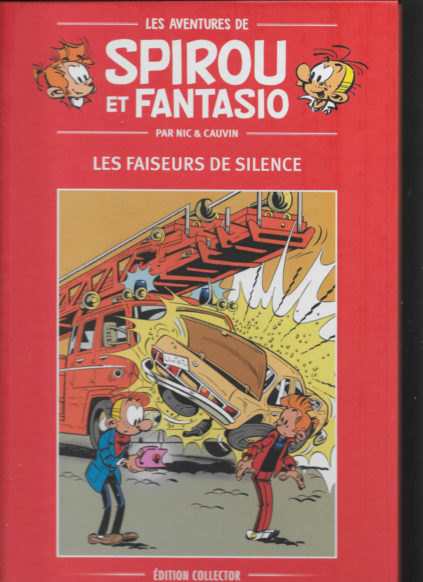 Couverture de l'album Spirou et Fantasio Édition collector Tome 32 Les faiseurs de silence