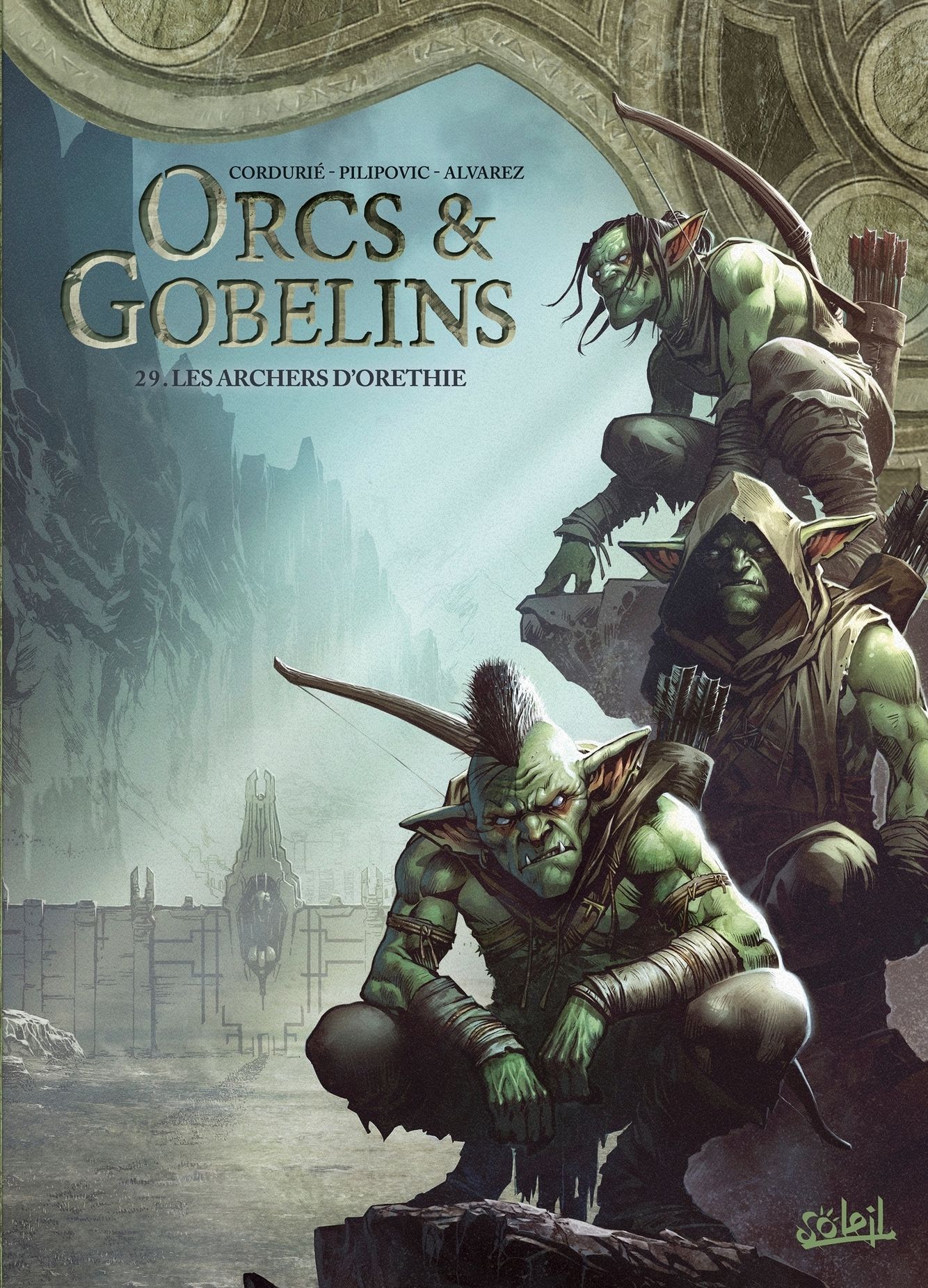 Couverture de l'album Orcs & Gobelins Tome 29 Les Archers d'Orethie