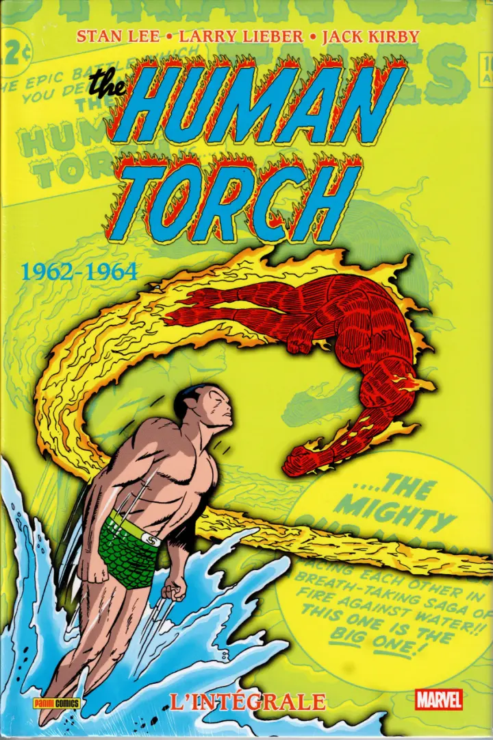Couverture de l'album The human Torch - L'intégrale 1 1962-1964