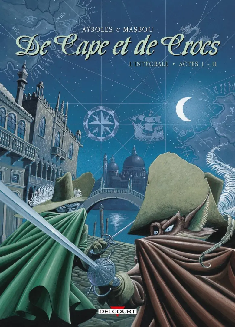 Couverture de l'album De Cape et de Crocs L'Intégrale Actes I - II