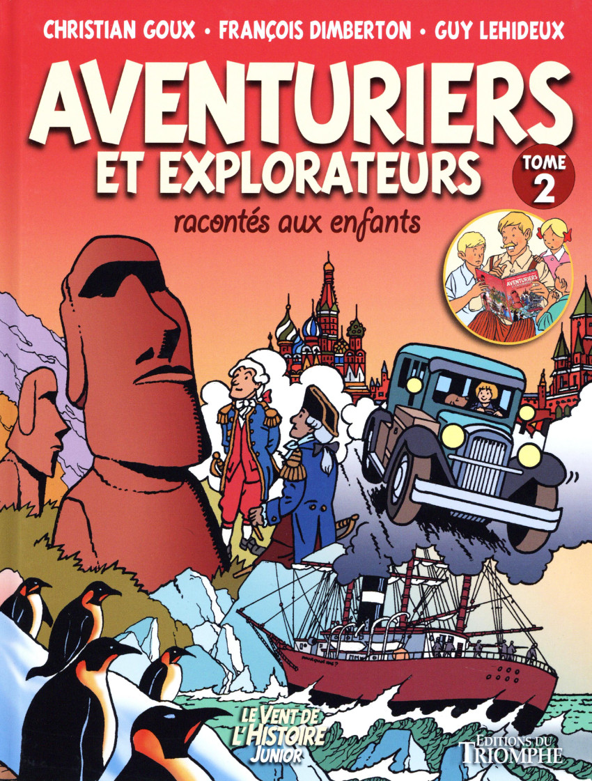 Couverture de l'album Aventuriers et explorateurs racontés aux enfants Tome 2