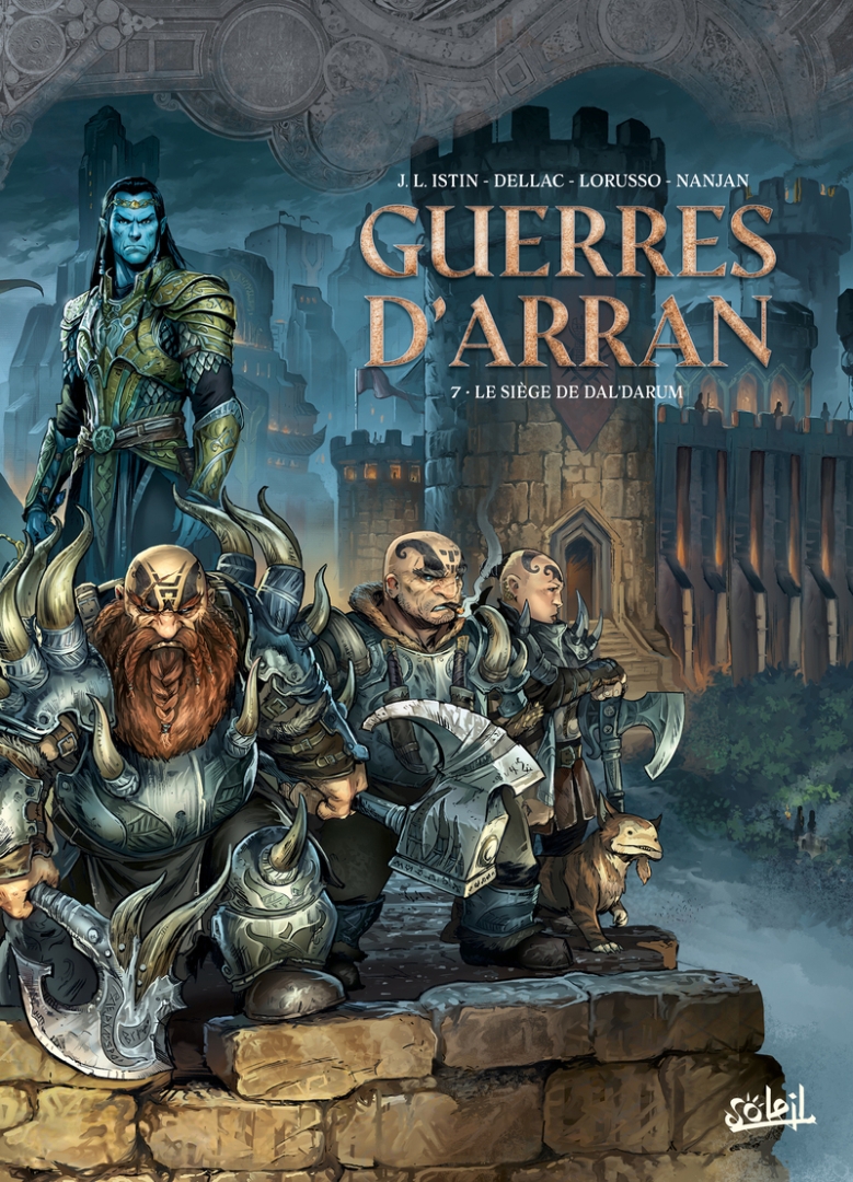 Couverture de l'album Les Terres d'Arran : Guerres d'Arran 7 Le Siège de Dal'darum
