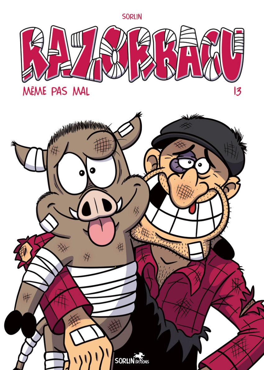 Couverture de l'album Razorbacu Tome 13 Même pas mal