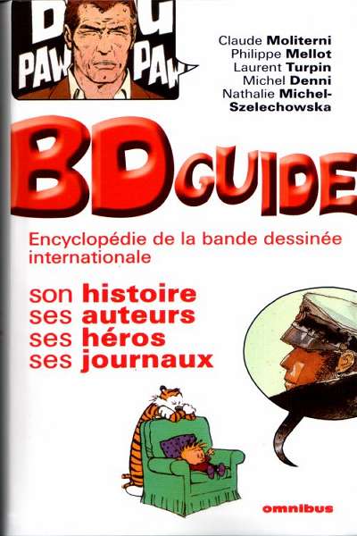 Couverture de l'album BD guide Encyclopédie de la bande dessinée internationale