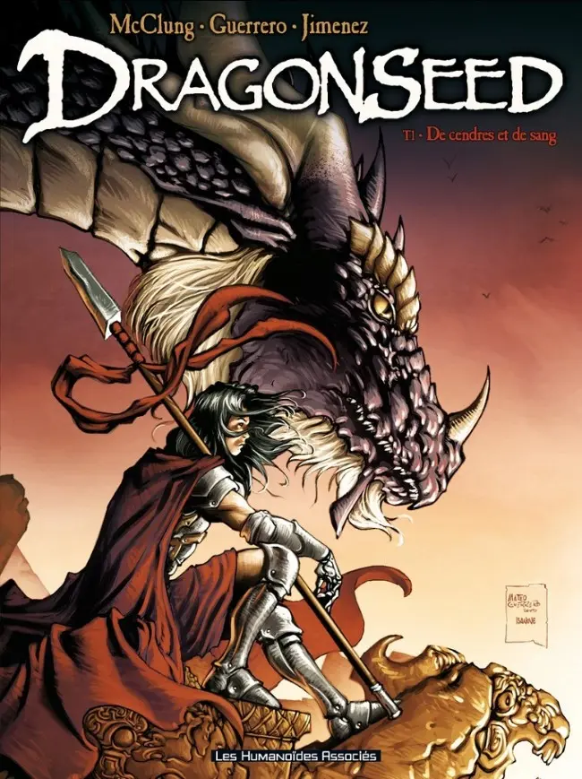 Couverture de l'album Dragonseed Tome 1 De cendres et de sang