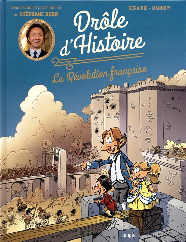 Couverture de l'album Drôle d'histoire La révolution française
