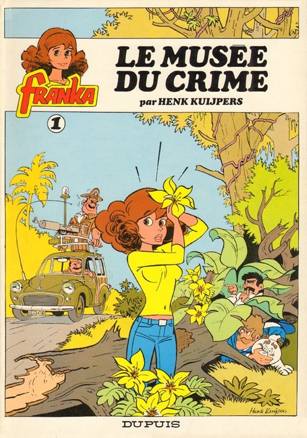 Couverture de l'album Franka Dupuis Tome 1 Le musée du crime