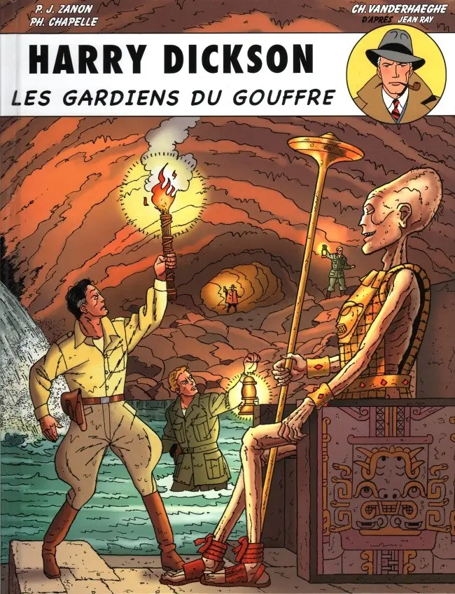 Couverture de l'album Harry Dickson Tome 9 Les gardiens du gouffre