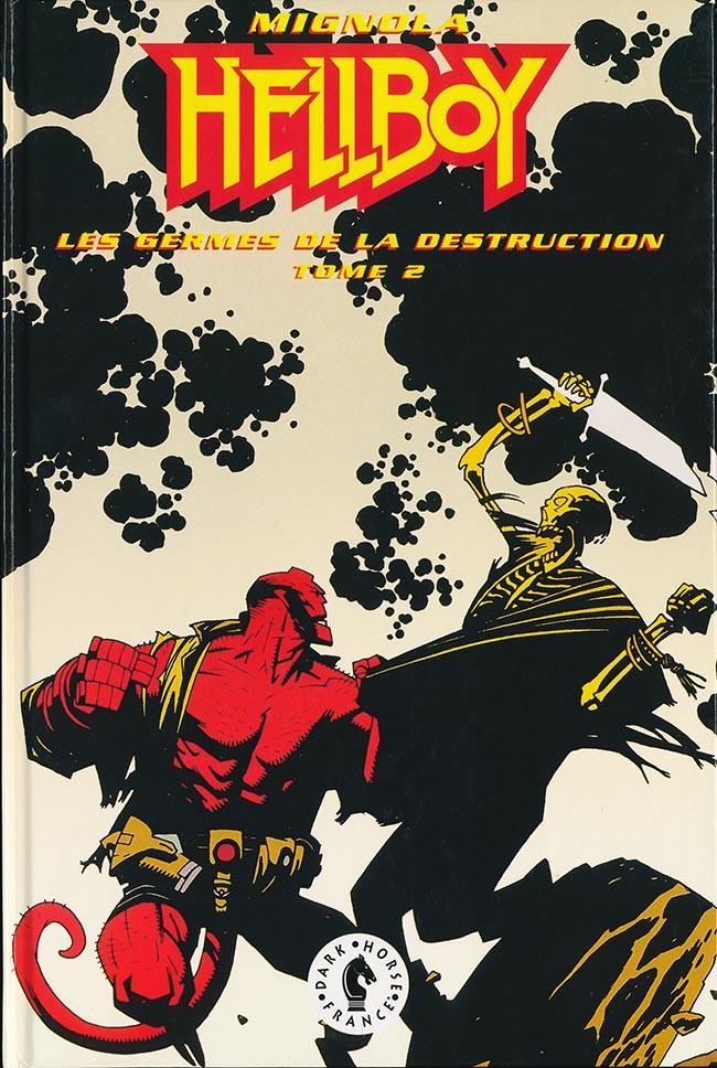 Couverture de l'album Hellboy Tome 2 Les germes de la destruction Tome 2