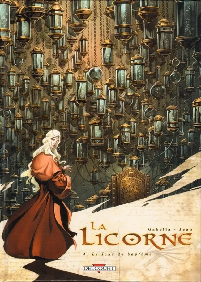 Couverture de l'album La Licorne Tome 4 Le Jour du baptême