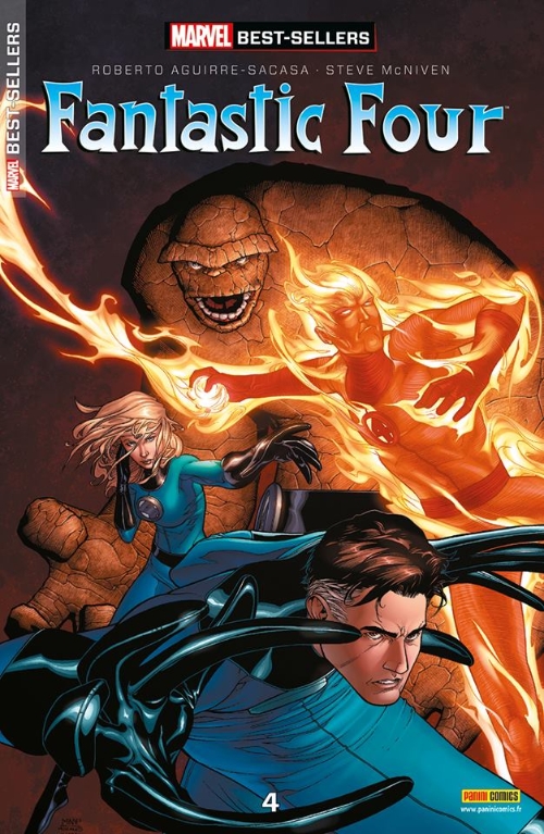 Couverture de l'album Marvel Best-sellers Tome 4 Fantastic Four
