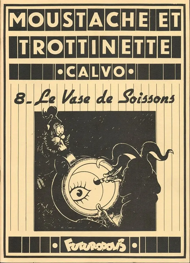 Couverture de l'album Moustache et Trottinette Tome 8 Le vase de Soissons