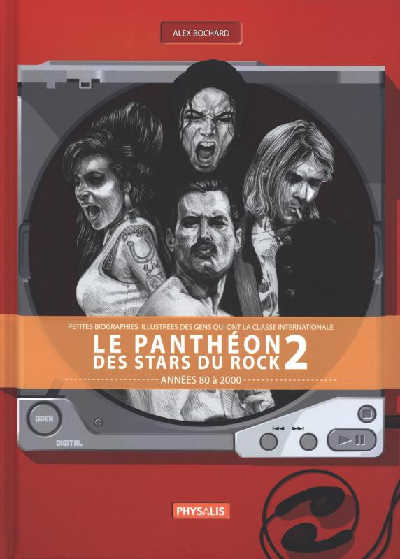 Couverture de l'album Le panthéon des stars du rock 2 Années 80/2000