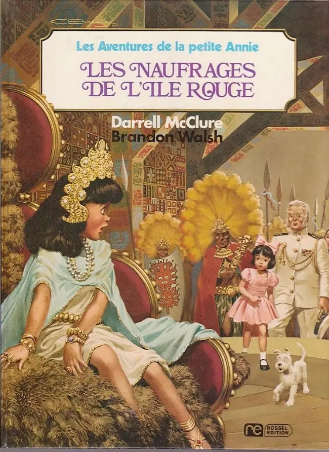 Couverture de l'album La Petite Annie Les naufragés de l'île rouge