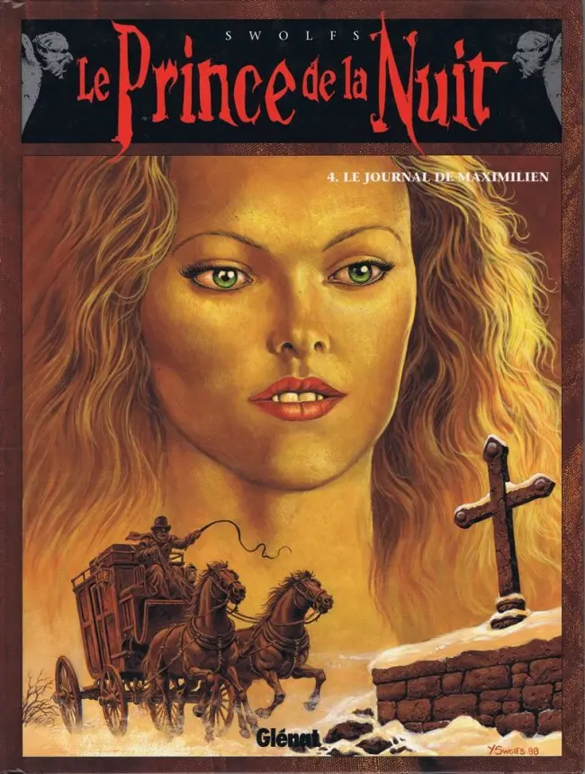 Couverture de l'album Le Prince de la Nuit Tome 4 Le journal de Maximilien