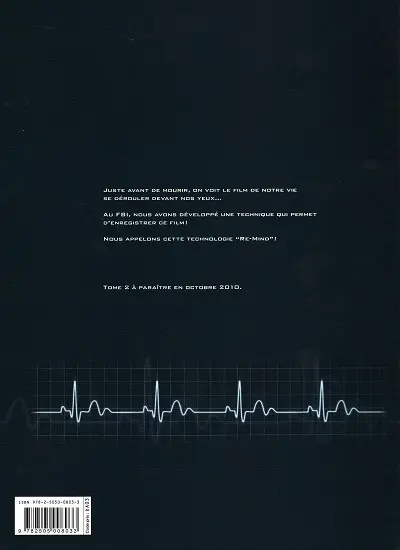 Verso de l'album Re-Mind Tome 1