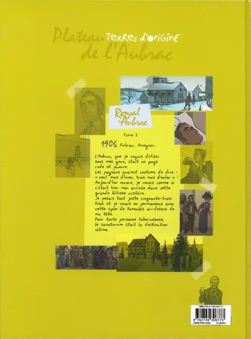 Verso de l'album Royal Aubrac Tome 2 Tome 2/2