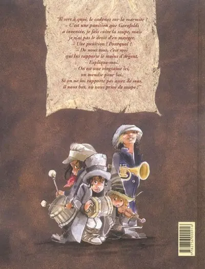 Verso de l'album Sans famille Tome 4 Neige et loups