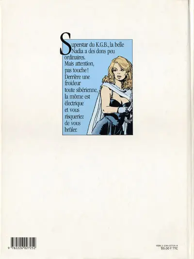 Verso de l'album La Sibérienne
