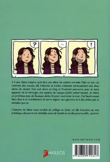 Verso de l'album Souriez !