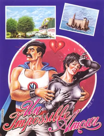 Verso de l'album SuperDupont Le Grand Magic Circus SuperDupont ze show !