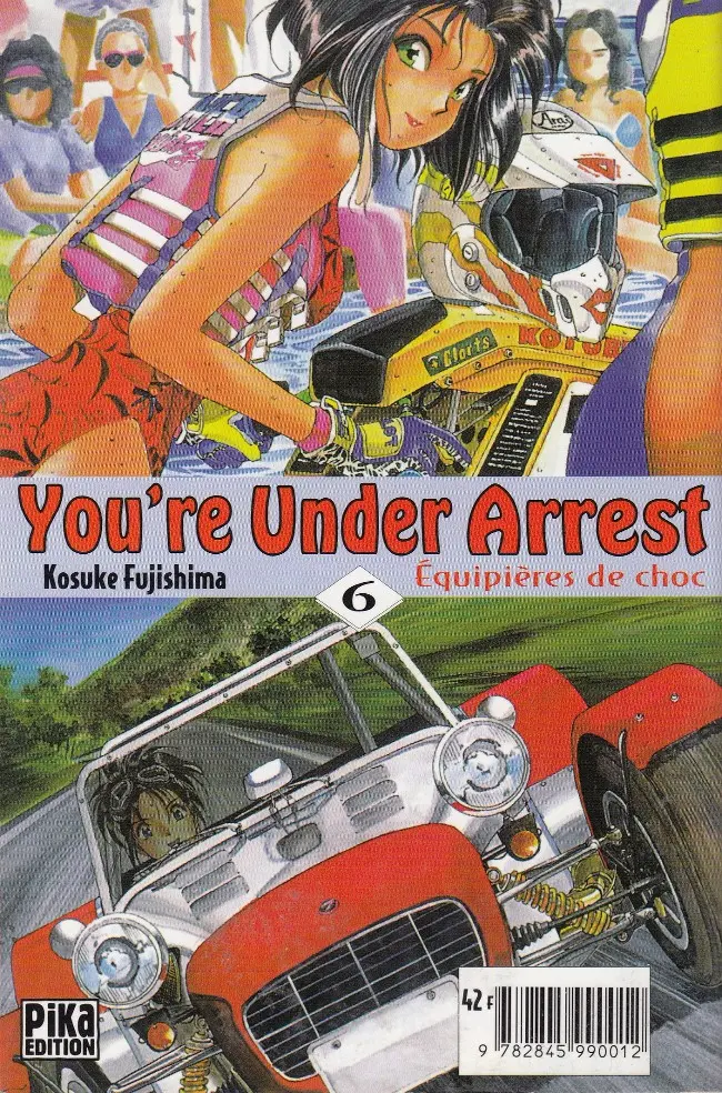 Verso de l'album You're under arrest 6
