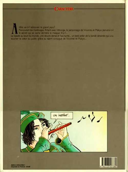 Verso de l'album Balade au Bout du monde Tome 3 Le bâtard