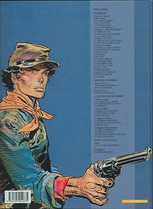 Verso de l'album La Jeunesse de Blueberry Tome 4 Les Démons du Missouri
