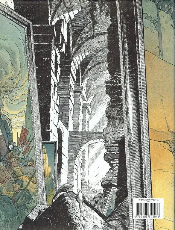 Verso de l'album Les Cités obscures Tome 3 La tour
