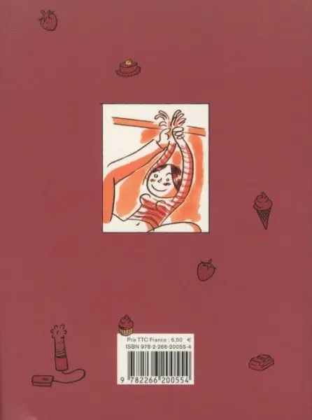 Verso de l'album Fraise et chocolat Tome 1