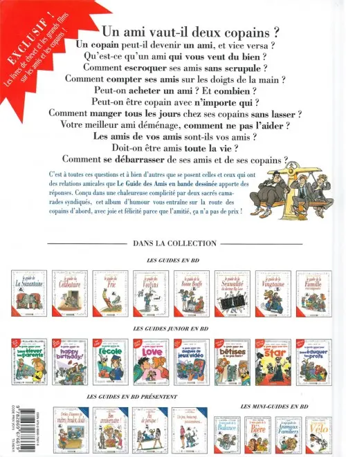 Verso de l'album Le Guide Tome 10 Le guide des amis
