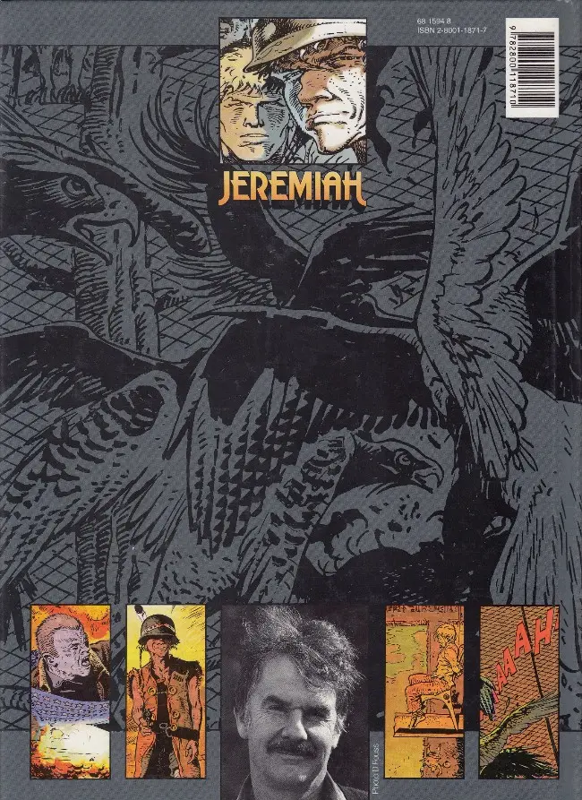 Verso de l'album Jeremiah Tome 1 La nuit des rapaces