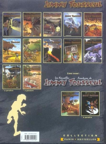 Verso de l'album Les aventures de Jimmy Tousseul Tome 10 La vengeance du singe