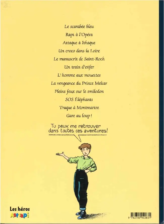 Verso de l'album Marion Duval Tome 7 L'homme aux mouettes